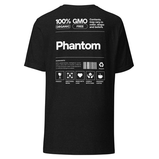 Phantom Ingredients t-shirt